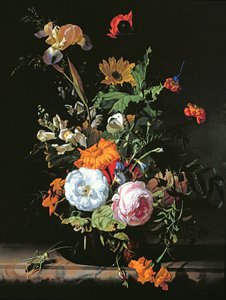 Stilleven van zomerbloemen